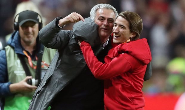 Mourinho şi fiul lui