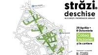 „Străzi deschise – Bucureşti, ”Promenadă urbană, revine! Cum arată programul artistic care se desfășoară în București, în perioada 29-30 aprilie