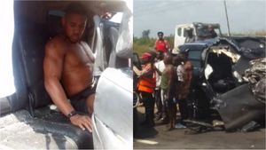 Anthony Joshua, la un pas de moarte. A scăpat ca prin minune dintr-un accident rutier. Imagini video cu operațiunea de salvare