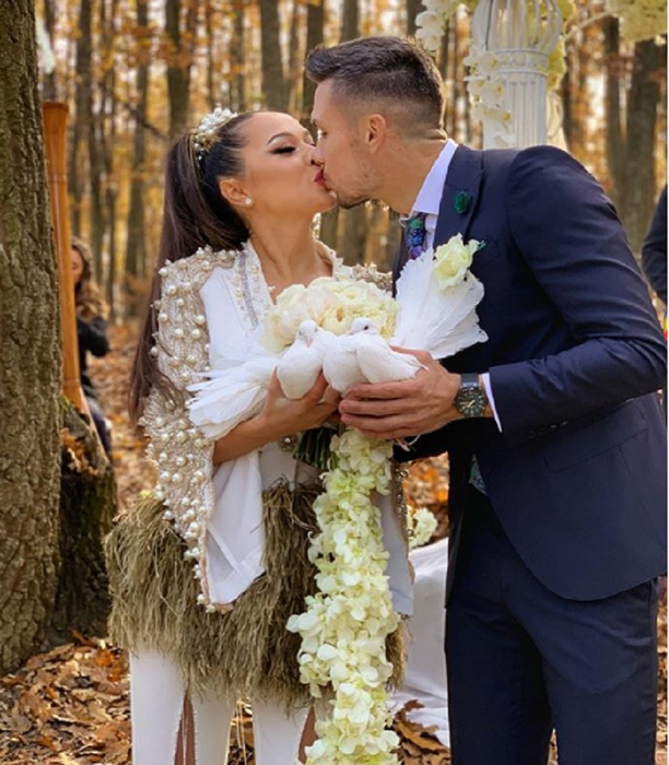 Vlăduța Lupău și Adrian Rus s-au căsătorit în toamna lui 2019