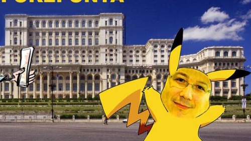 De la „PuieMonta“ s-a trecut la... „PokePonta“! Aceasta e cea mai tare metodă politică de-al „captura“ pe VICTOR PONTA