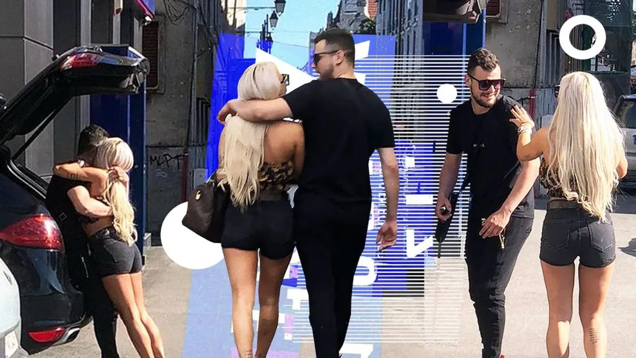 Avem primele imagini cu ex-soția fotbalistului de națională și noul iubit. S-au sărutat lângă portbagajul mașinii și...