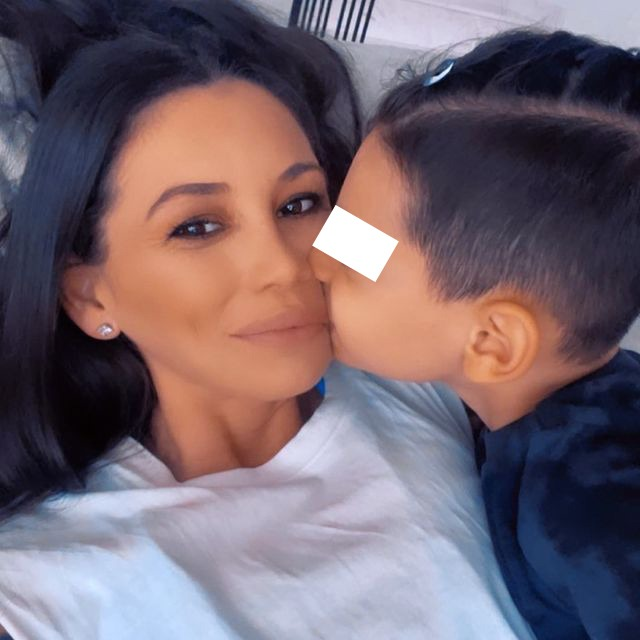 Roxana Vancea este mămică cu normă întreagă pentru Milan / Sursă foto: Instagram