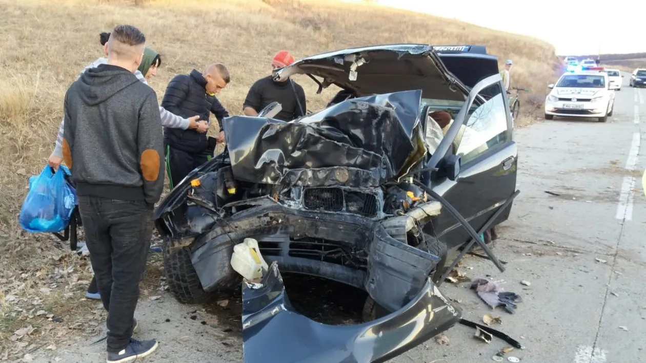 VIDEO. Cinci persoane rănite grav în urma unui accident în județul Dolj. Două dintre ele au decedat ulterior