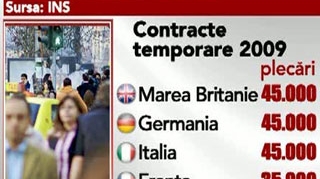 Statistici ingrijoratoare! 300.000 de romani au plecat din tara in 2009