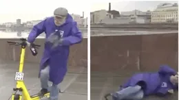 Incident neașteptat în direct! Un meteorolog se prăbușește sub ochii telespectatorilor