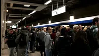 O defectiune a dat peste cap circulatia. Sute de oameni, blocati in statiile de metrou