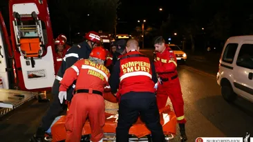 Incendiu într-un bloc din Capitală! O persoană de 79 de ani a murit, iar alta este grav rănită