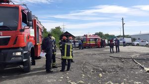 Explozie puternică în Vâlcea! Un cazan cu substanțe bituminoase a sărit în aer. Care este bilanțul victimelor