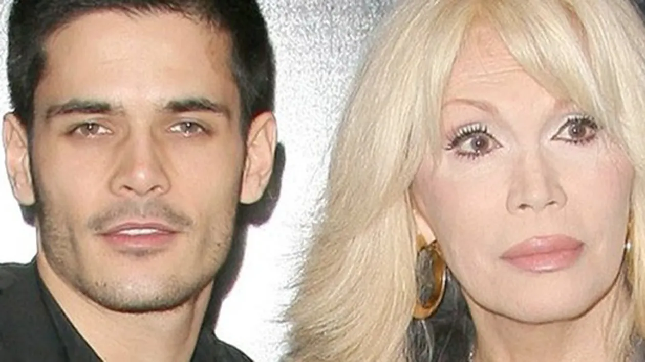 Ea are 72 de ani, el - 25. Vezi ce bunicuta celebra s-a cuplat cu un tinerel!