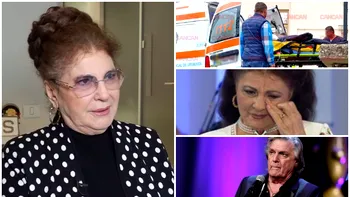 Irina Loghin, revoltată după ce a văzut cum este tratat Florin Piersic: ”Îl plimbă din spital în spital, ca pe un neica nimeni”