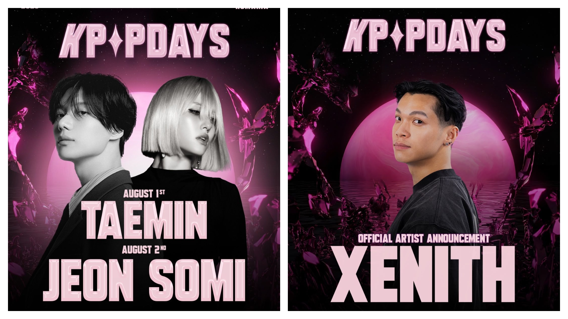 JEON SOMI și XENITH se alătură lui TAEMIN la K-POP Days NIBIRU