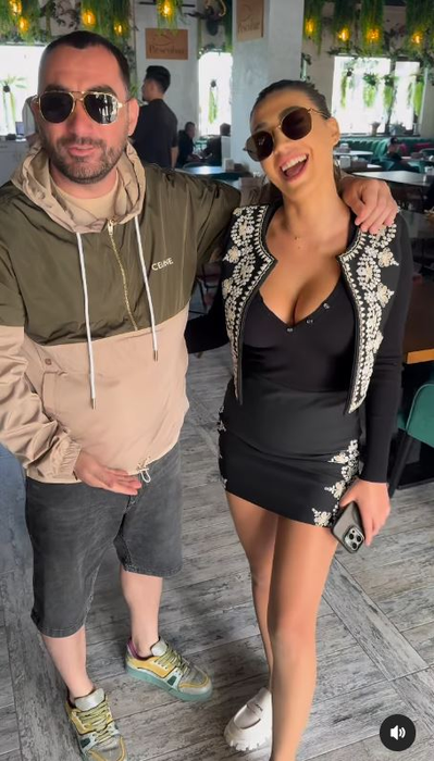 Lavinia și Pescobar, la restaurantul din Mamaia