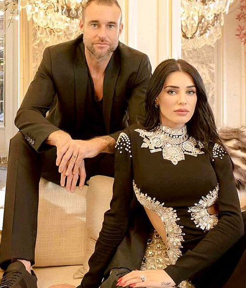 Philipp Plein şi Andreea Sasu, pe vremea când formau un cuplu