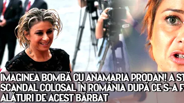 IMAGINEA BOMBA CU ANAMARIA PRODAN! A STARNIT UN SCANDAL COLOSAL IN ROMANIA DUPA CE S-A FOTOGRAFIAT ALATURI DE ACEST BARBAT