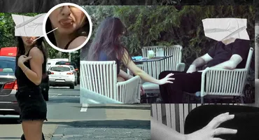 Scene incredibile cu Marele Milionar și o brunetă cu limba pe afară. LA PROPRIU! I-a pus mâna pe picior milionarului, iar el a scos…