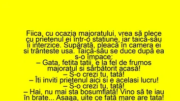 BANCUL ZILEI | S-o crezi tu, tată!