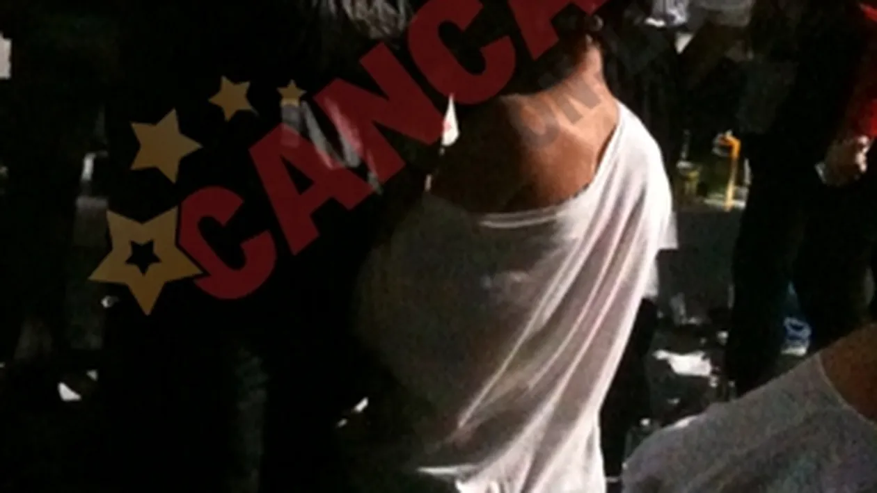 Combinatie in alb si negru! Kamara s-a bagat pe Andreea Popescu