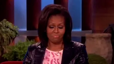 VIDEO Michelle Obama face flotari in direct la TV! Uite ce tonus muscular are Prima Doamna a Americii!