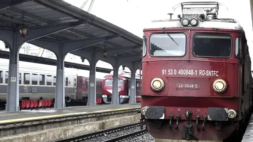 Cinci trenuri au fost blocate în București din cauza vremii! Ce au transmis reprezentanții CFR