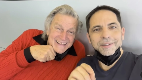 Cu cine a fost surprins Florin Piersic, în aeroport? Ipostaza neaşteptată cu marele actor