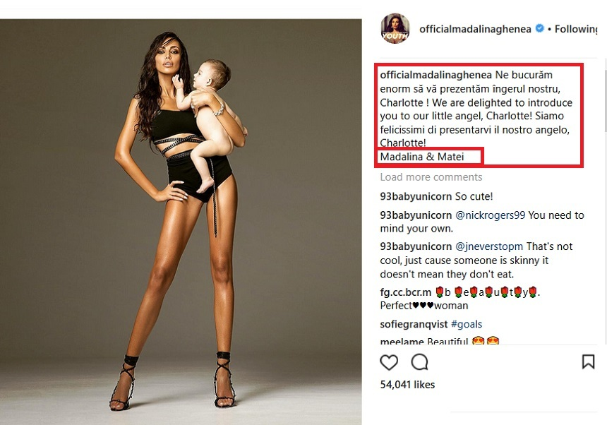 S-a zvonit că s-au despărţit, iar acum Mădălina Ghenea a făcut anunţul scurt şi la obiect: „Eu şi Matei…”