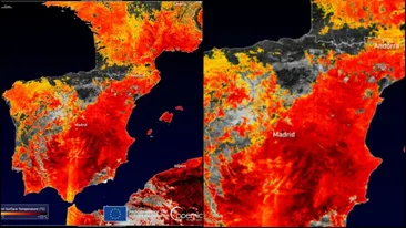 Prognoza meteo actualizată! Temperaturi istorice de peste 53 de grade Celsius. Val de caniculă cum rar s-a mai văzut