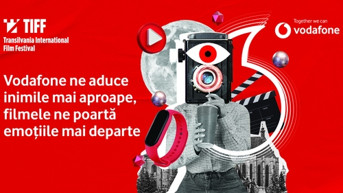 COMUNICAT TIFF 2023: Filme mult așteptate și experiențe inedite oferite de Vodafone la cel mai important festival de film din România