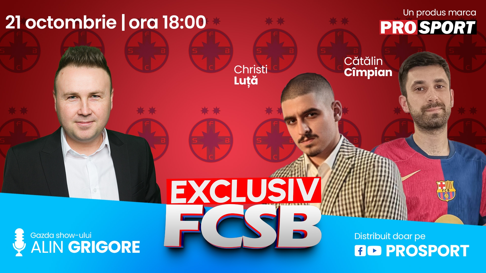 EXCLUSIV FCSB, azi de la 18:00. Prezentăm dovada prin care UEFA arată pe site că „FCSB e Steaua”. Analizăm și degringolada după umilința cu Metaloglobus: cine e vinovat?