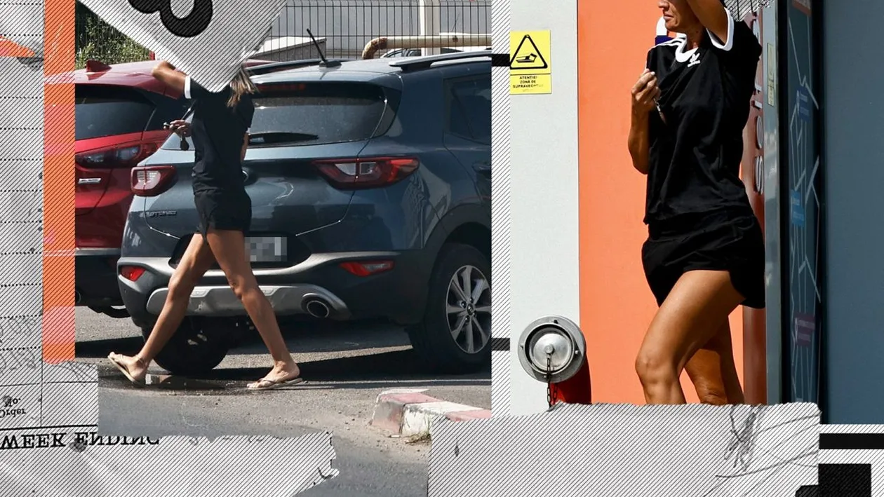 Mergi pe jos sau cu taxiul, dar nu îți uiți bigudiul! Cum a apărut Diana Munteanu la bancă, în plină zi