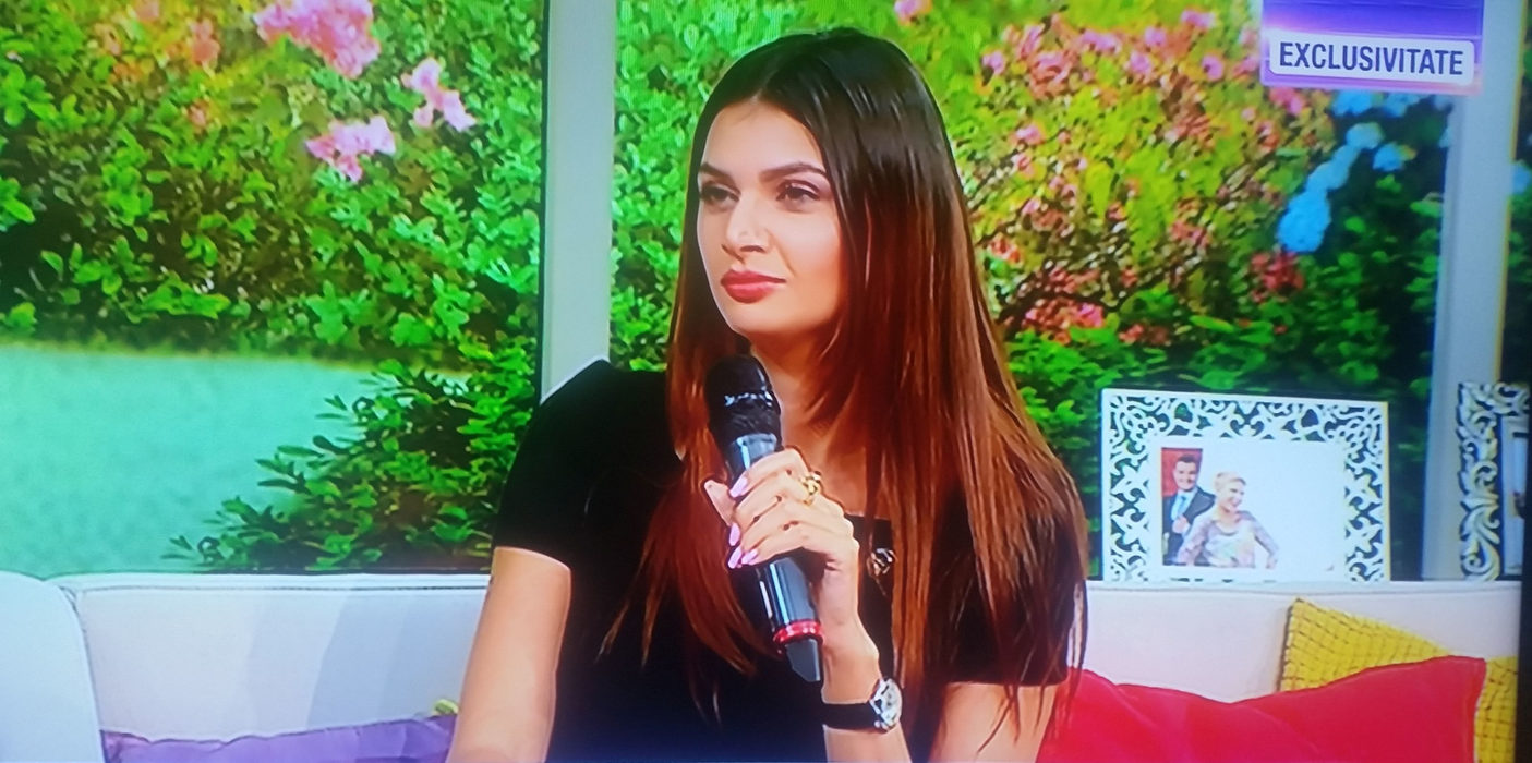 Ramona Gabor a venit pentru prima dată la TV în România, după cinci ani de zile.