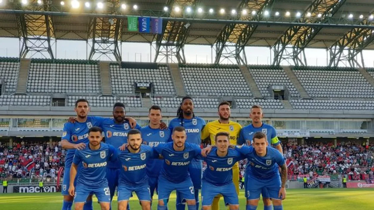 Remiză albă pentru olteni în Ungaria în Europa League!
