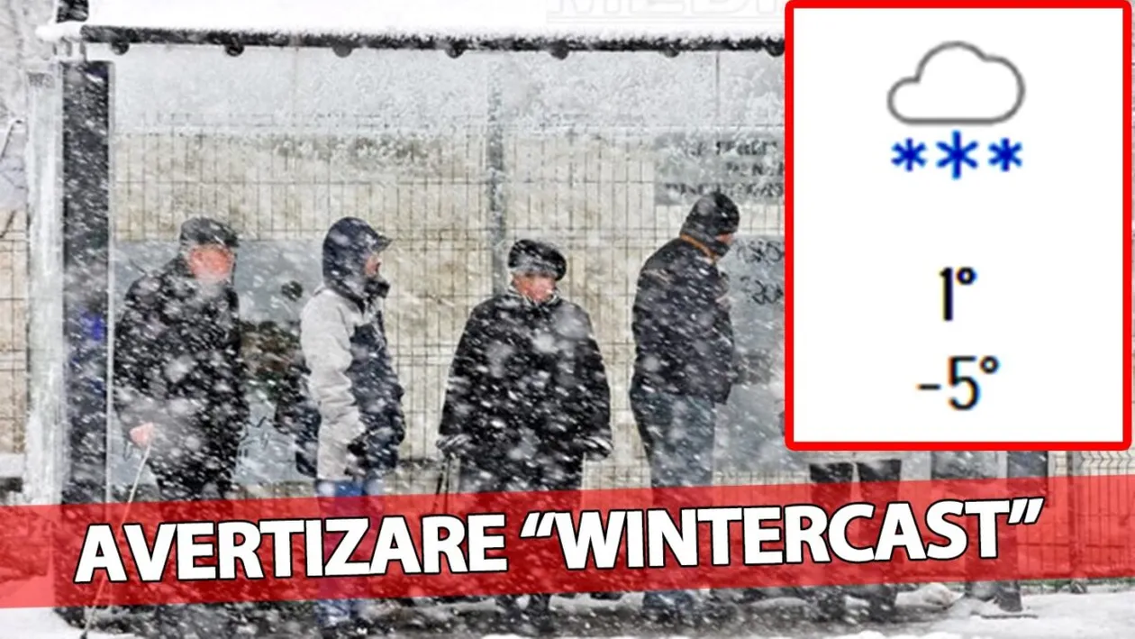 Iarnă cruntă în toată România. Pe ce dată se întorc ninsorile în București, potrivit meteorologilor Accuweather