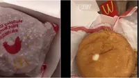 Incredibil! Ce a putut să găsească o femeie în burgerii de la un celebru fast food