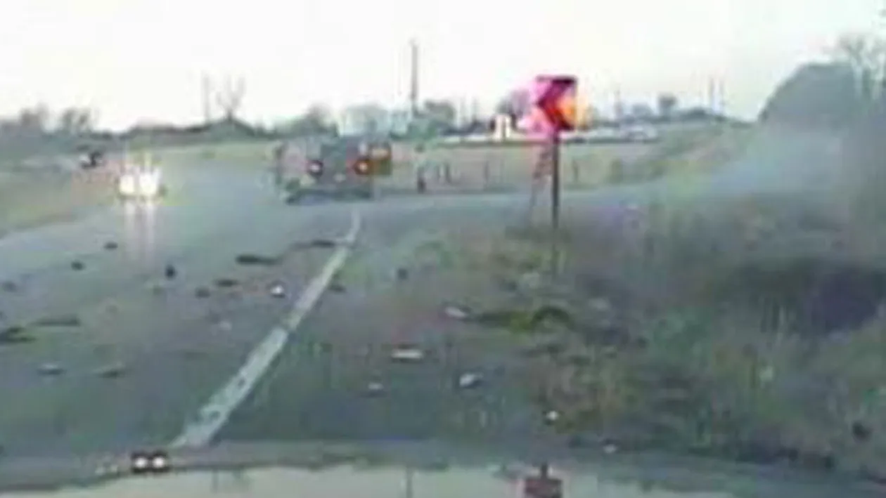 VIDEO Un drogat a ucis o femeie in timp ce fugea de politie