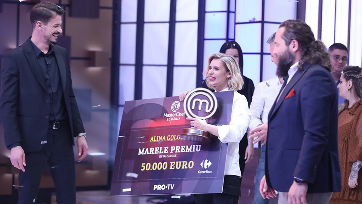 Alina Gologan a câștigat MasterChef! Ce va face cu cei 50.000 de euro primiți de la Pro TV