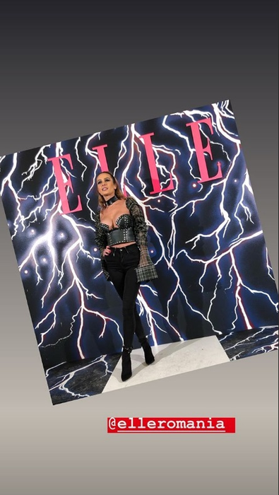 Flavia Mihășan, cu un decolteu obraznic pe covorul întins pentru gala revistei ELLE. Fosta asistentă de la Neatza, criticată de o fană care a comparat-o cu Loredana Groza