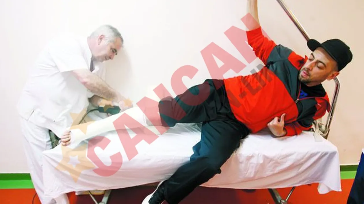 CRBL si-a rupt piciorul dupa o pirueta