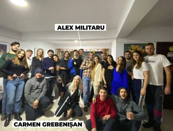 Carmen Grebenișan și Alex Militaru, alături de prieteni în vacanță la Râșnov