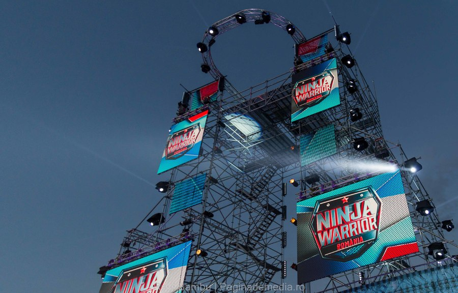 Cum arată platourile Ninja Warrior. Primele imagini din culisele show-ului Pro TV