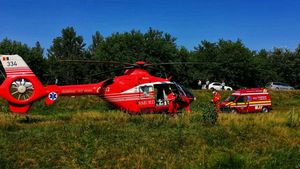 Misiune contracronometru în Giurgiu, după ce un copil a dispărut în apele Dunării! A fost solicitat și elicopterul SMURD, însă medicii...
