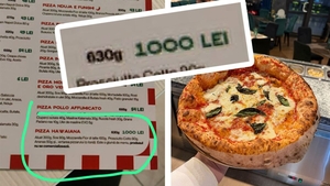 Pizza la 1.000 lei bucata, într-un restaurant din București. Ce scrie în meniu, de fapt