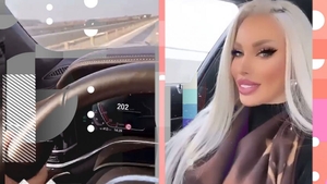 Loredana Chivu, aroganță la volan. S-a filmat în timp ce gonea cu 200 km/h