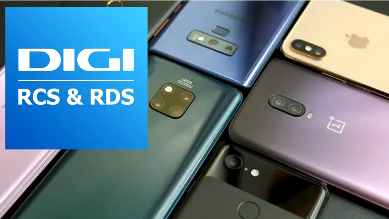 Digi RCS-RDS oferă tuturor abonaților din România aceste 4 telefoane de ultimă generație, de Paște