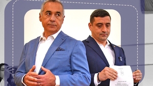 George Simion și Călin Georgescu, împreună la vot! Primele declarații: ”Să facem dreptate pentru România”