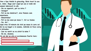 Bancul Zilei | Ce a putut să pățească o femeie timidă care a mers în cabinetul ginecologului