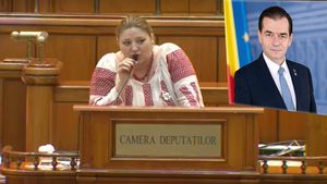 Șoșoacă i-a dat o replică acidă lui Orban și a provocat hohote de râs: “Nu știam că știți să numărați până la 1 minut”