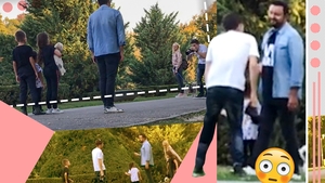 E ultima fiță printre vedete! Măruță, în Herăstrău cu familia + fotograful personal