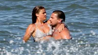 FOTO! LEONARDO DiCaprio, scene fierbinţi pe plajă! Actorul şi noua iubită nu s-au putut abţine din tandreţuri 