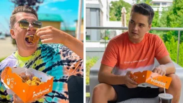 Selly si Gami, la deschiderea noului restaurant Popeyes din AFI Cotroceni: ”Sandwich-ul este numărul 1”